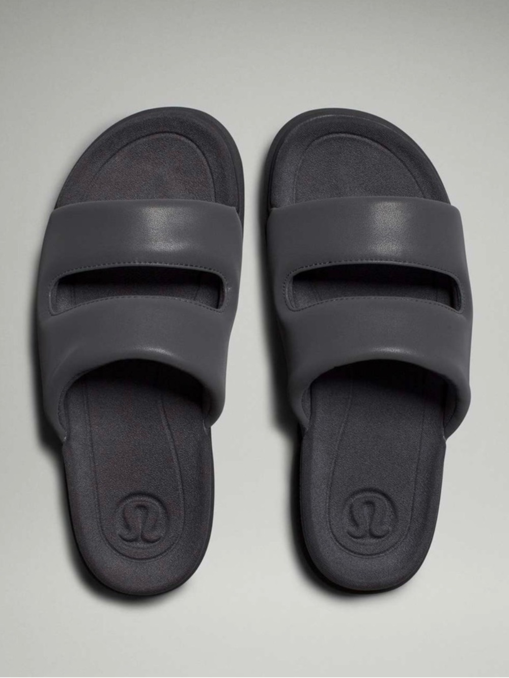 lululemon athletica Women’s Restfeel Sandal- Charcoal Grey- Size 6